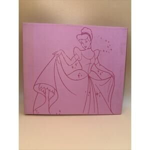 Disney Cinderella Scrapbook Photo Album 8x8-8 Page With Design Pages